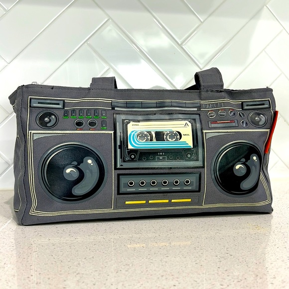 parcel Bags Parcel Vintage Boombox Handbag Rare 9s Poshmark